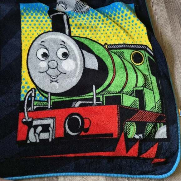 Nemcor Thomas & Friends Reversible Fleece Blanket Size 47x61 Kids Decor - Picture 6 of 12